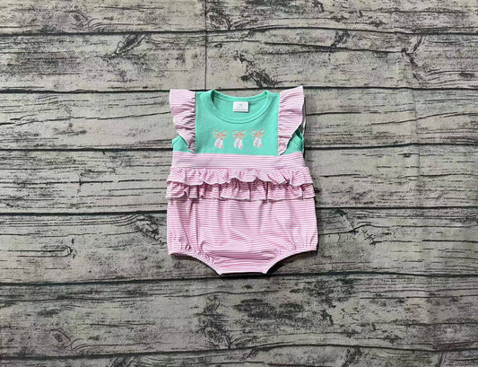 presale SR2326 Pink striped vest bodysuit with bow pattern ballet shoes  2024 11.23