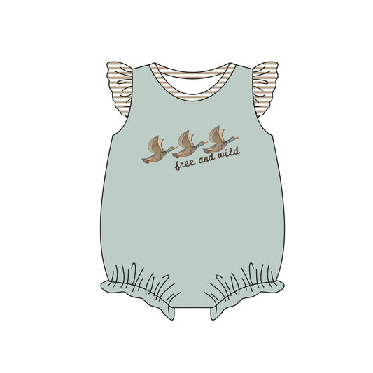 presale SR2357 Duck Teal Vest Bodysuit  2024 11.29