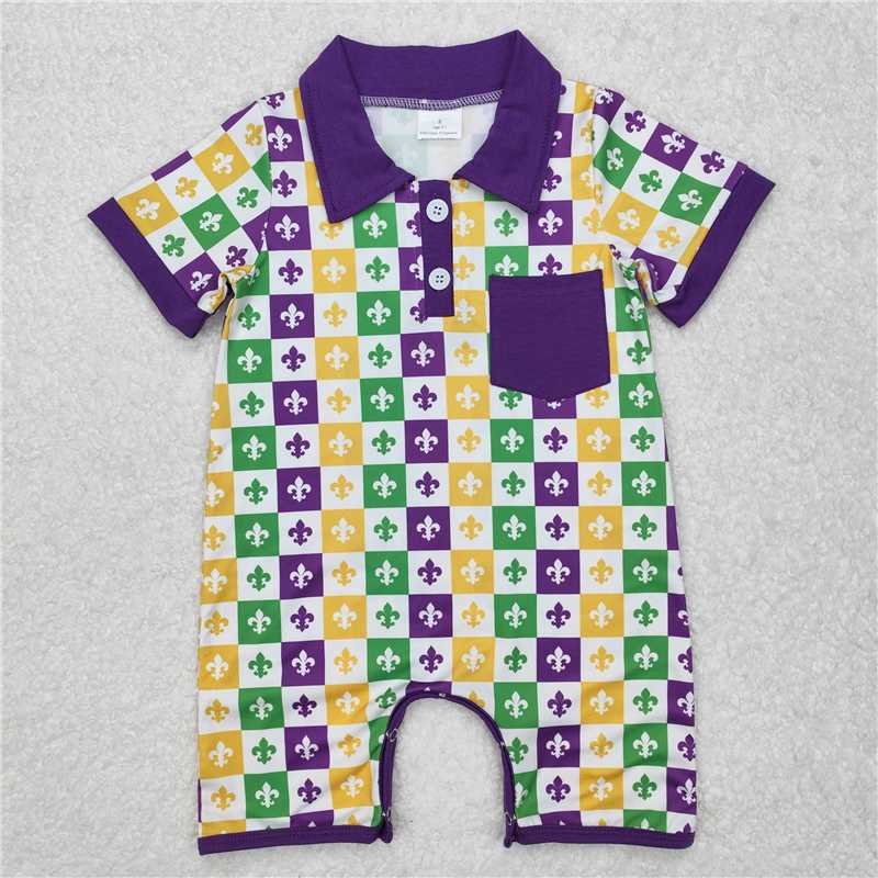 Match Western Fish Golf Cactus Crayfish Baby Boys Romper D 3.18