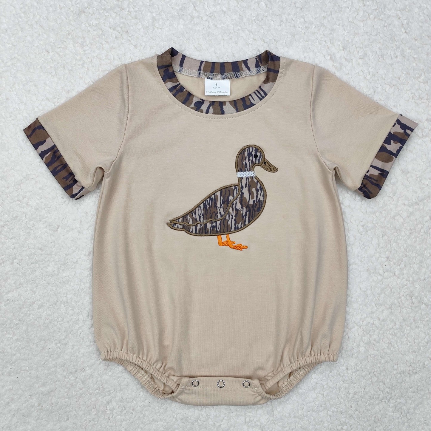 SR2392 Camouflage duck short-sleeved jumpsuit D 5.22