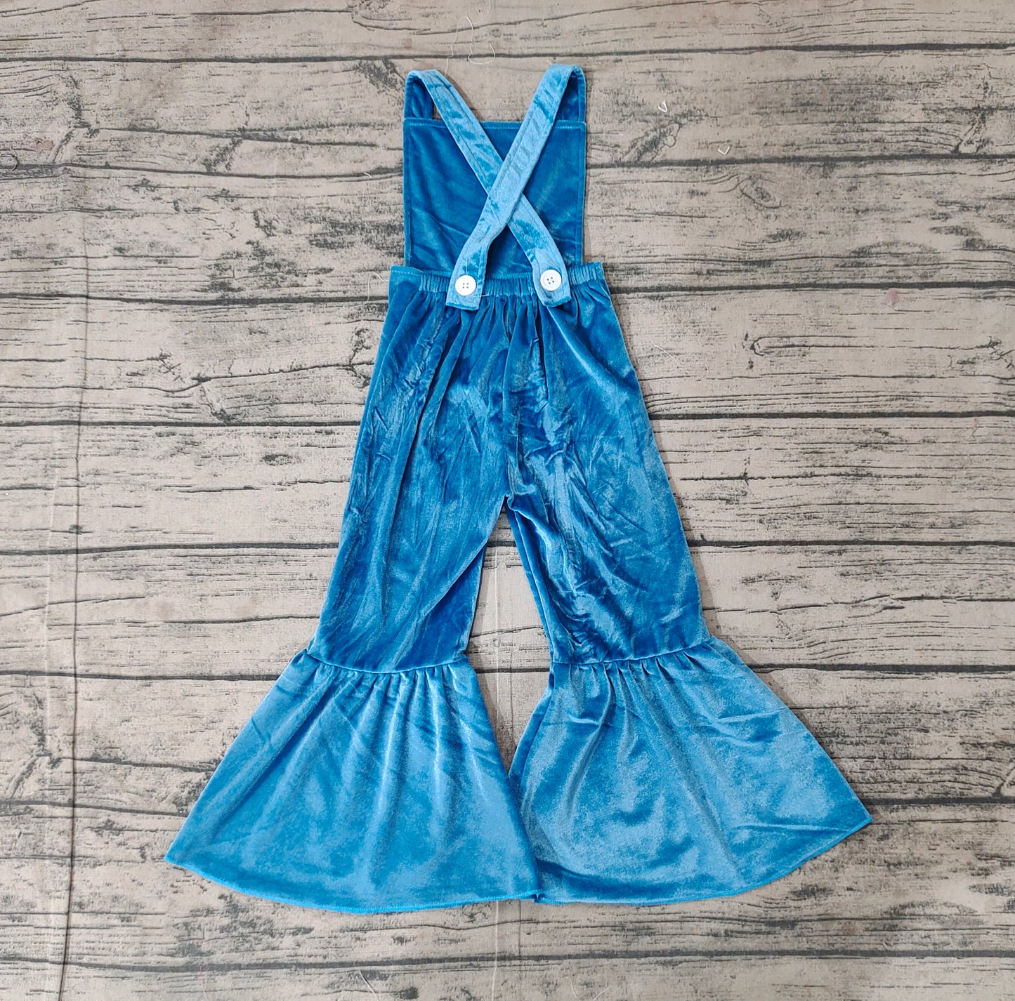 SR2445  Blue velvet suspender bodysuit  D 3.27