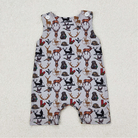 SR2539 Baby Infant Boys Deer Camo Hunting Rompers  D 3.18