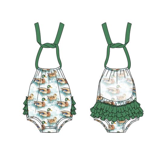 presale SR2604 Duck Green Lace Tank Bodysuit  2025  1.4