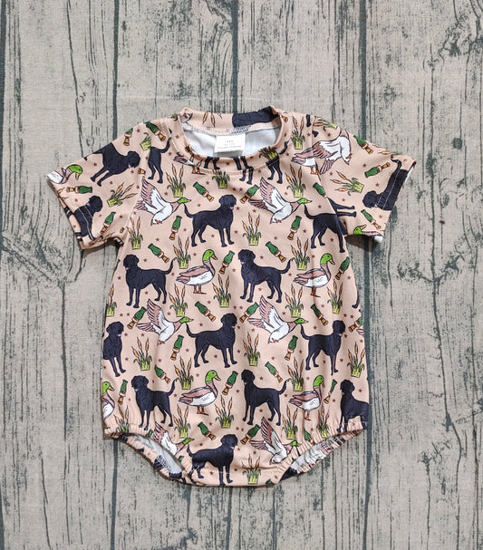 presale SR2725 Baby Infant Boys Dog Duck Call Rompers D 910