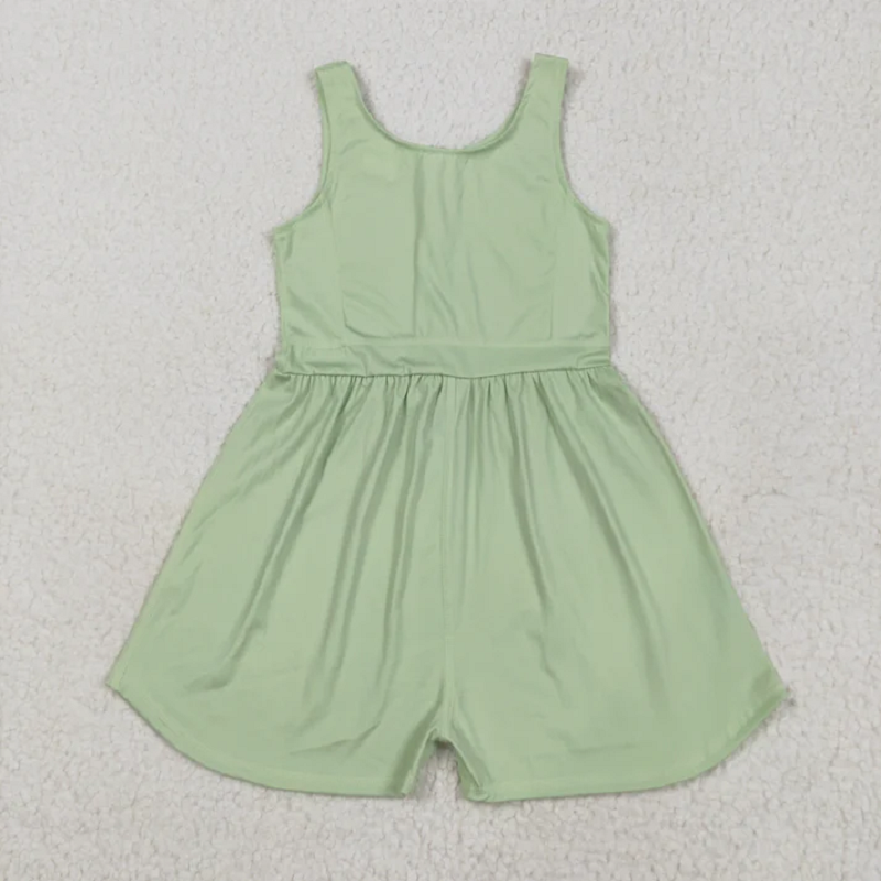 Match Baby Girls Colorful Sleeveless Yoga Jumpsuits D 5.30