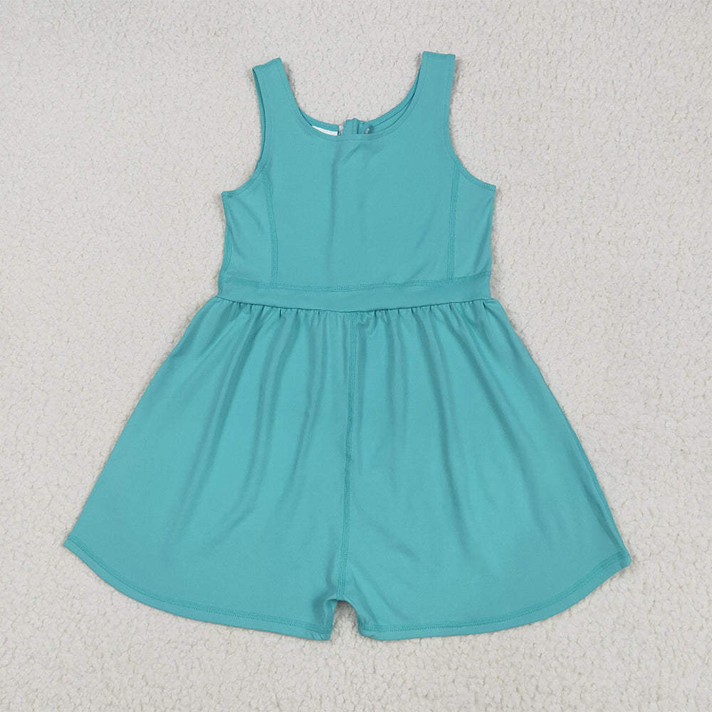Match Baby Girls Colorful Sleeveless Yoga Jumpsuits D 5.30