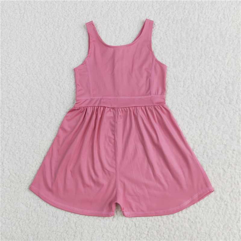Match Baby Girls Colorful Sleeveless Yoga Jumpsuits D 5.30