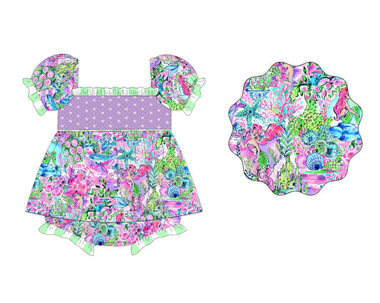 presale SR3042  Cartoon Seaweed Pearl Short Sleeve Bodysuit D 3.29