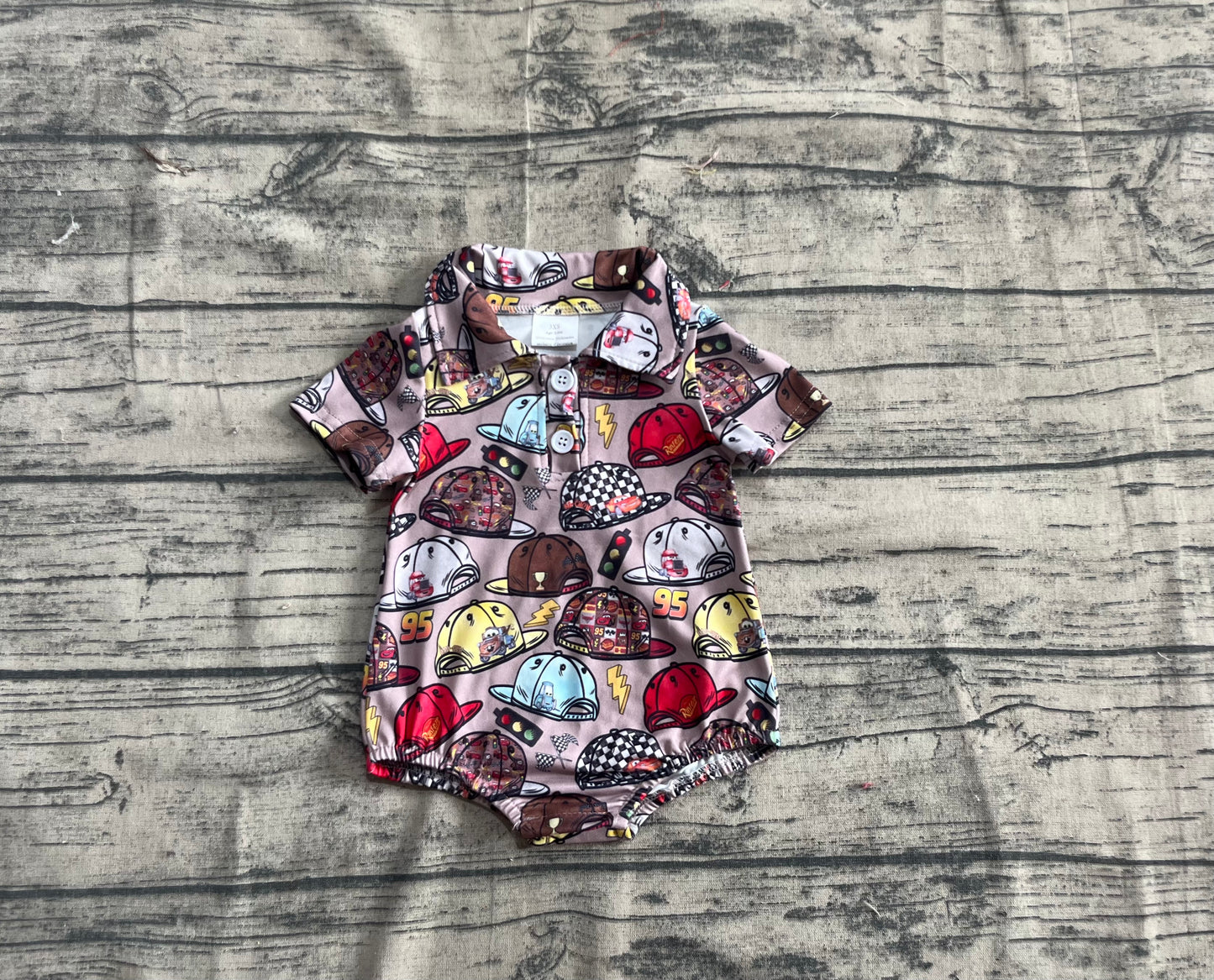 presale SR3068 Car Hat Brown Short Sleeve Vest Bodysuit  D 4.21
