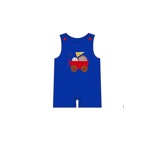 presale SR3304  Baby Boys Sleeveless Baseball Truck Team Rompers D 1013