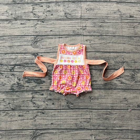 Pre order dancing queen floral bubble romper