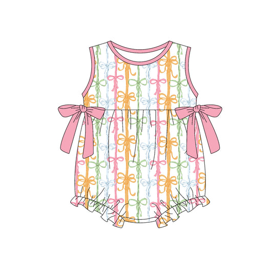 Pre order sleeveless colorful coquette bubble