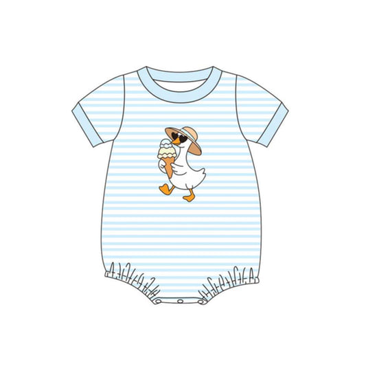 Pre order  ice cream silly goose boy bubble romper