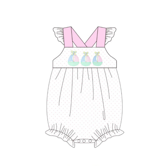Pre order  sailboat girl bubble romper