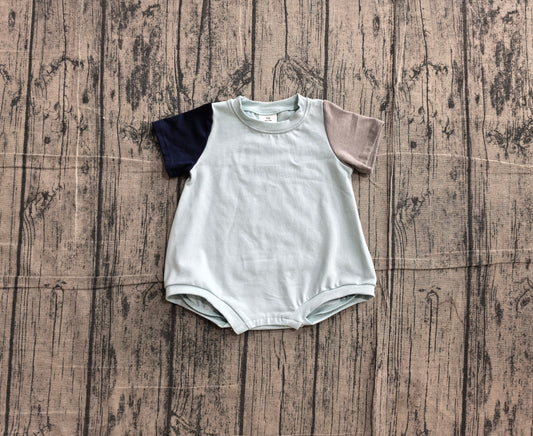 Pre order contrast color bubble romper