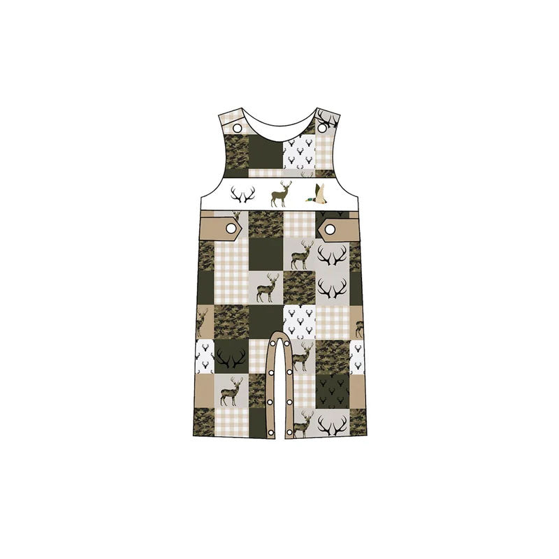 Pre order camo plaid hunting patchwork sibling clothing