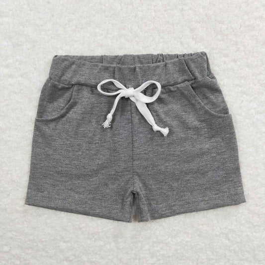 SS0133 Light gray pocket shorts
