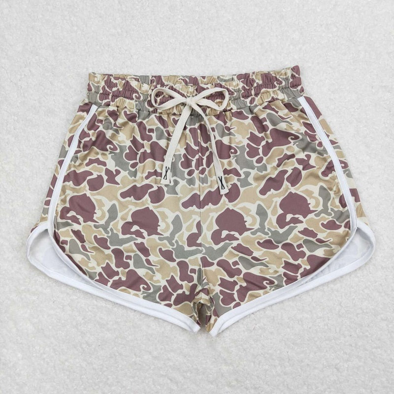 SS0177 Adult women's camouflage shorts