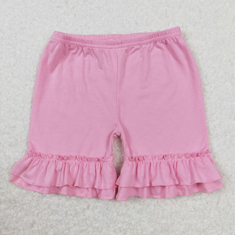 SS0181 Pink and purple lace shorts