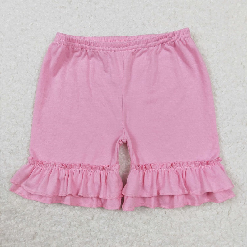 SS0181 Pink and purple lace shorts
