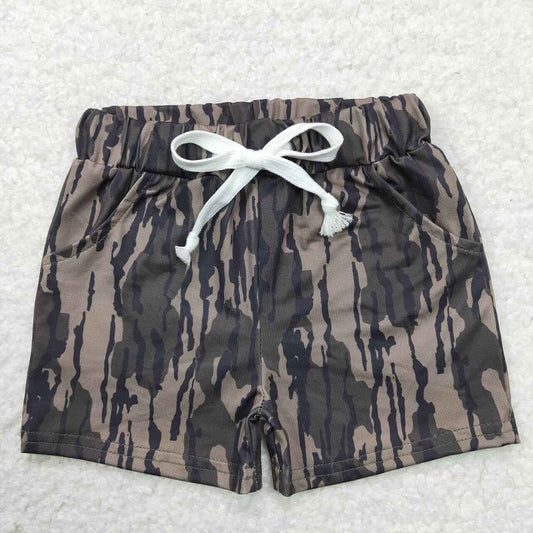 SS0201 Camouflage Army Green Shorts