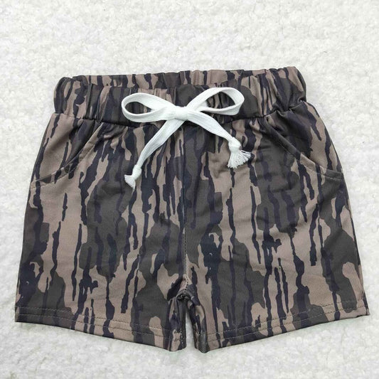 SS0201 Camouflage Army Green Shorts D 4.7