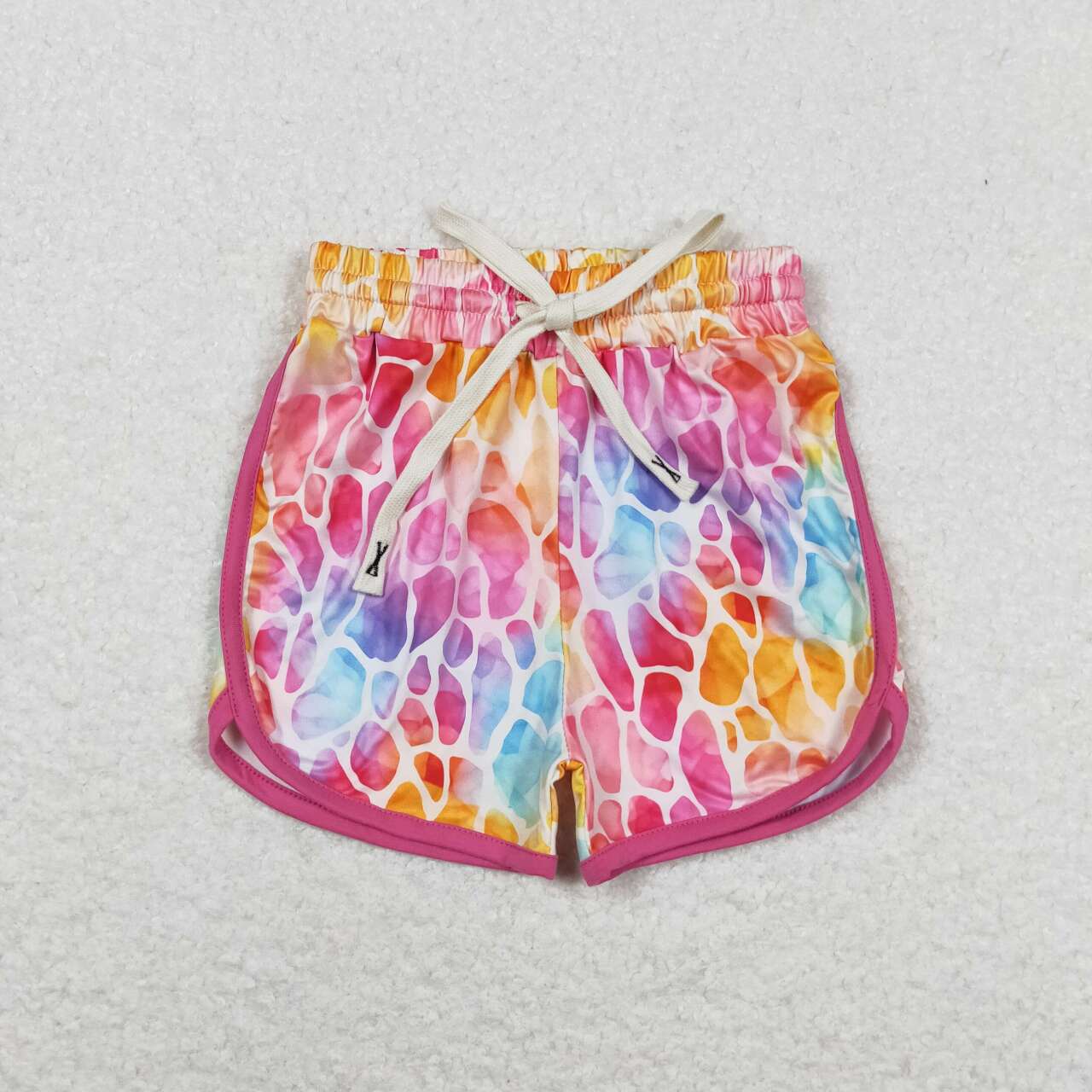 SS0229 Colorful stone shorts