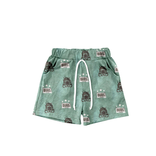 presale SS0305 bubs car green shorts