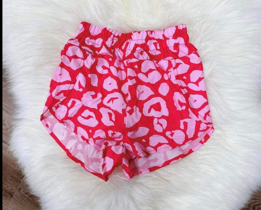 presale SS0376 Leopard pink shorts 2024 10.14