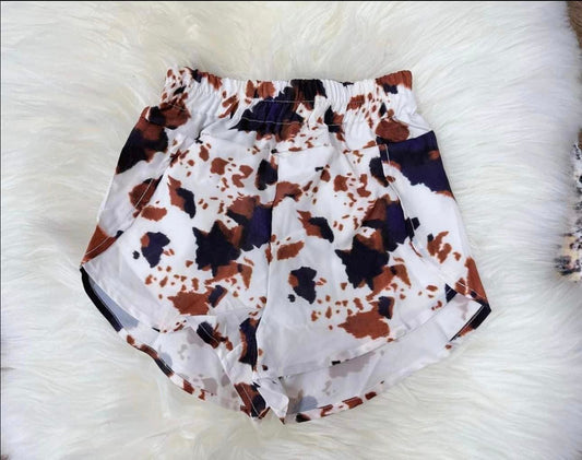 presale SS0380  Ink pattern shorts 2024 10.14