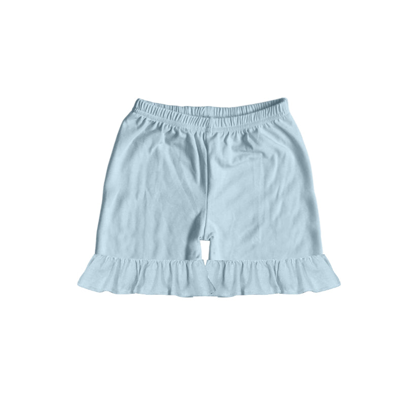presale SS0391 Light blue one layer lace shorts  2024 .10.18