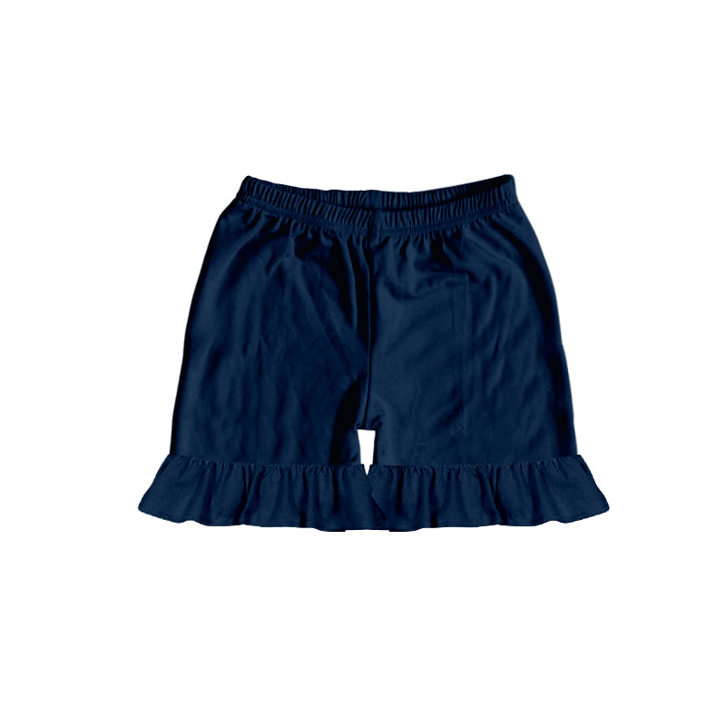 presale SS0392 Navy blue one layer lace shorts  2024 .10.18