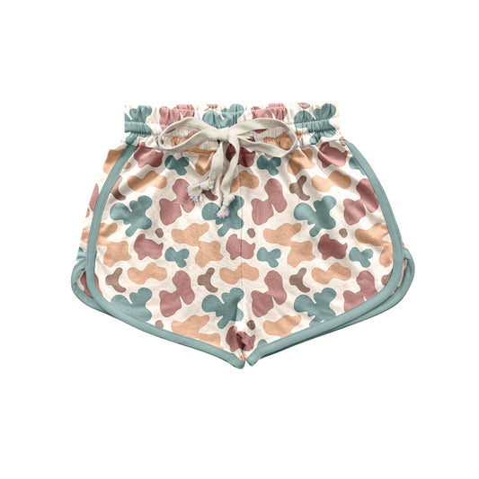 presale SS0400 Adult female colorful camouflage beige shorts 2024 10.30