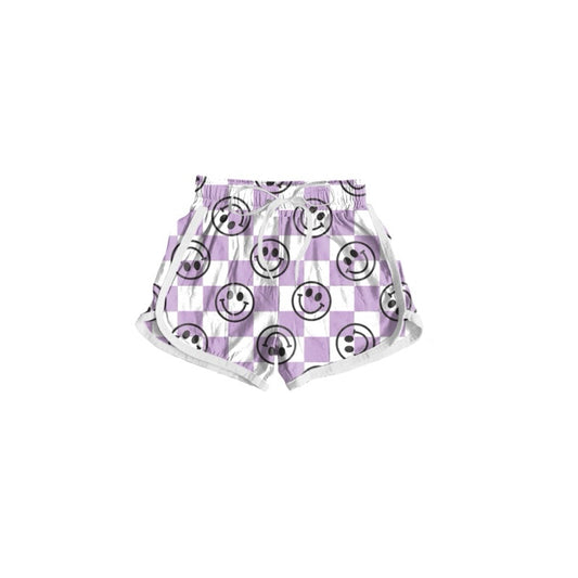 presale SS0406 Purple Plaid Shorts 2024 11.13