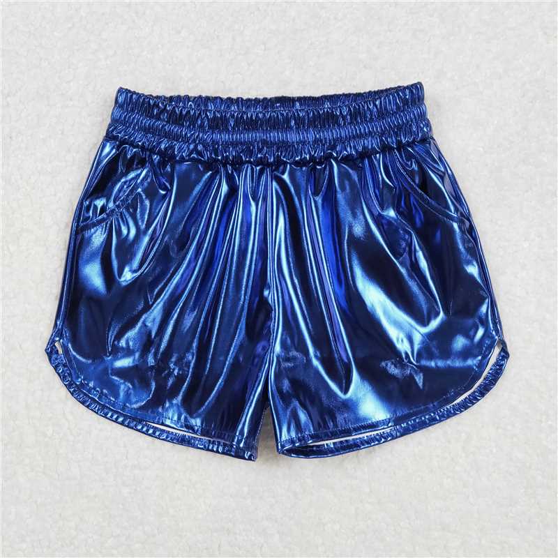Match Baby Girls Pocket Leather Elastic Bottom Shorts D 3.11