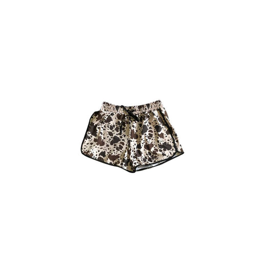 presale SS0447 Baby Girls Western Cowhide Shorts Bottoms D 2.11