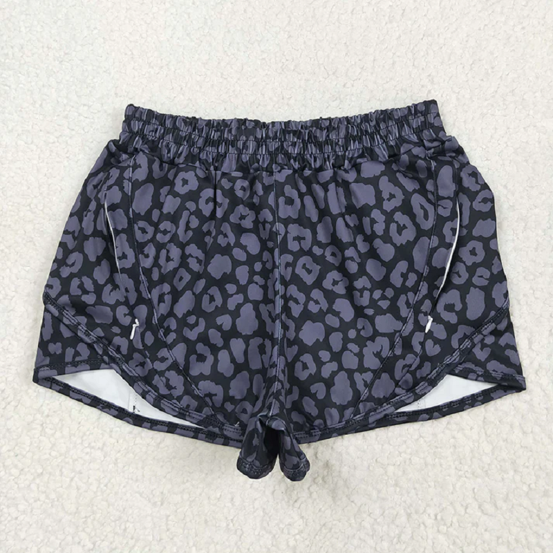 Mommy and Me Baby Girls Black Leopard Yoga Shorts Bottoms D 5.22