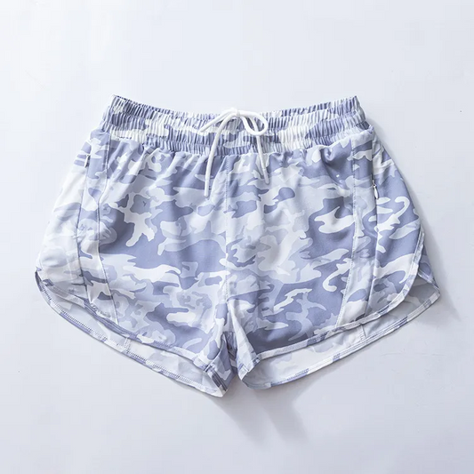 presale SS0476 Baby Girls Gray Camo Yoga Shorts Bottoms D 3.11