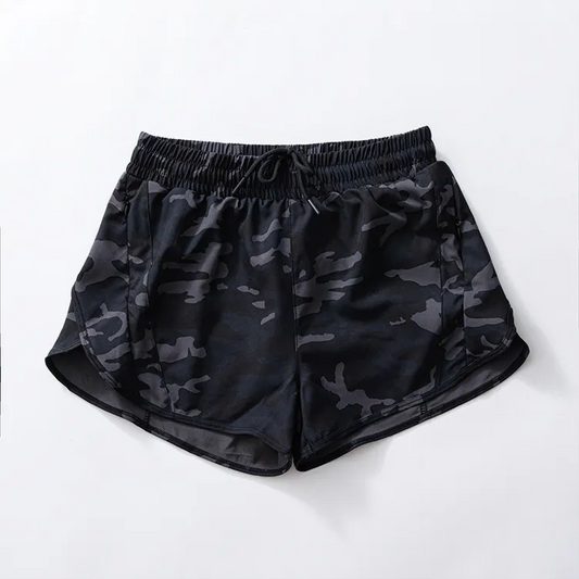 presale SS0479 Baby Girls Black Camo Yoga Shorts Bottoms D 3.11