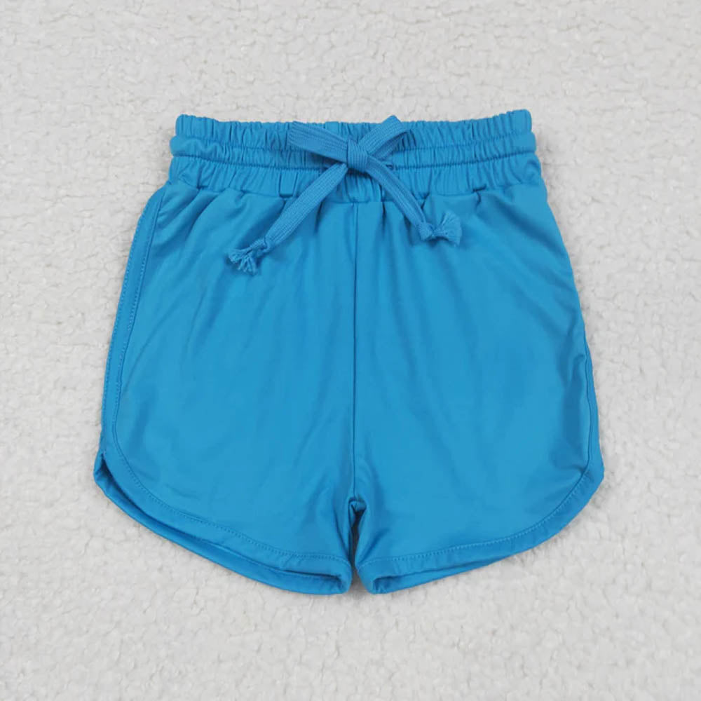 Sibling Baby Girls Colorful Belt Yoga Shorts Bottoms D 7.7