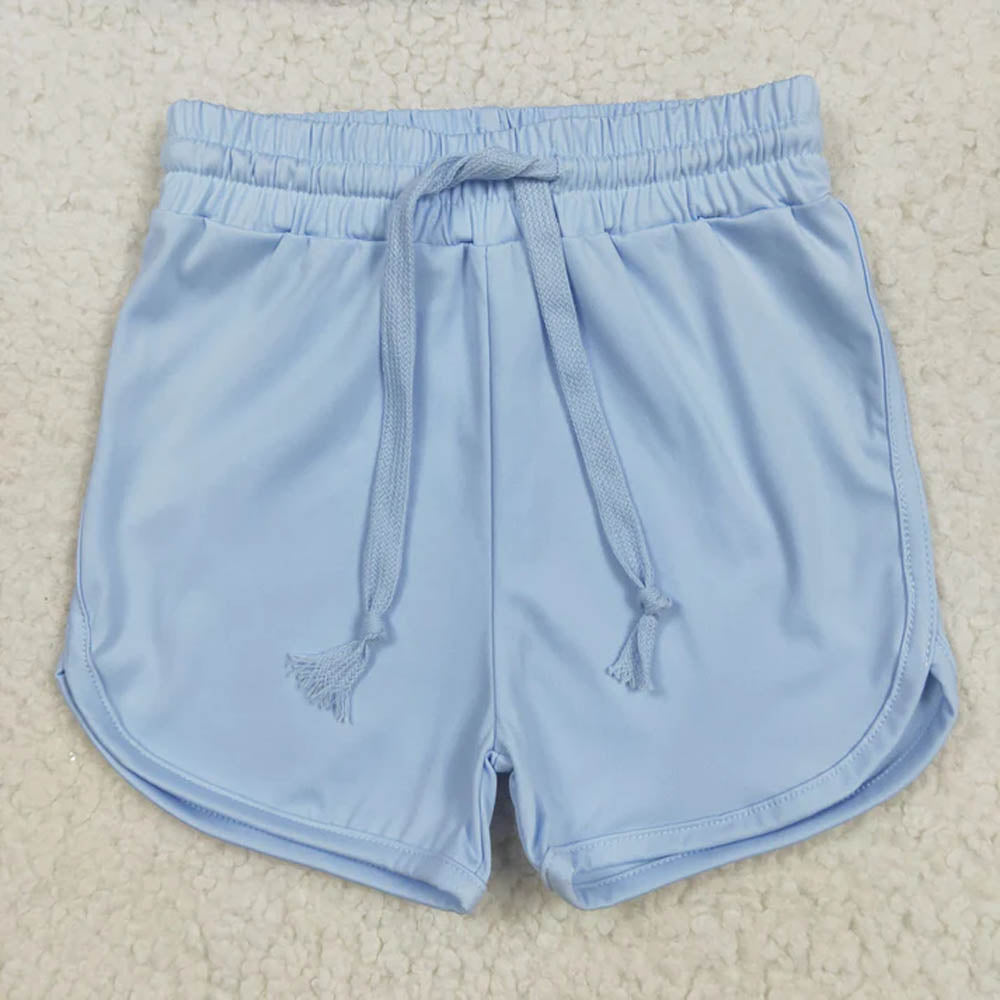 Sibling Baby Girls Colorful Belt Yoga Shorts Bottoms D 7.7