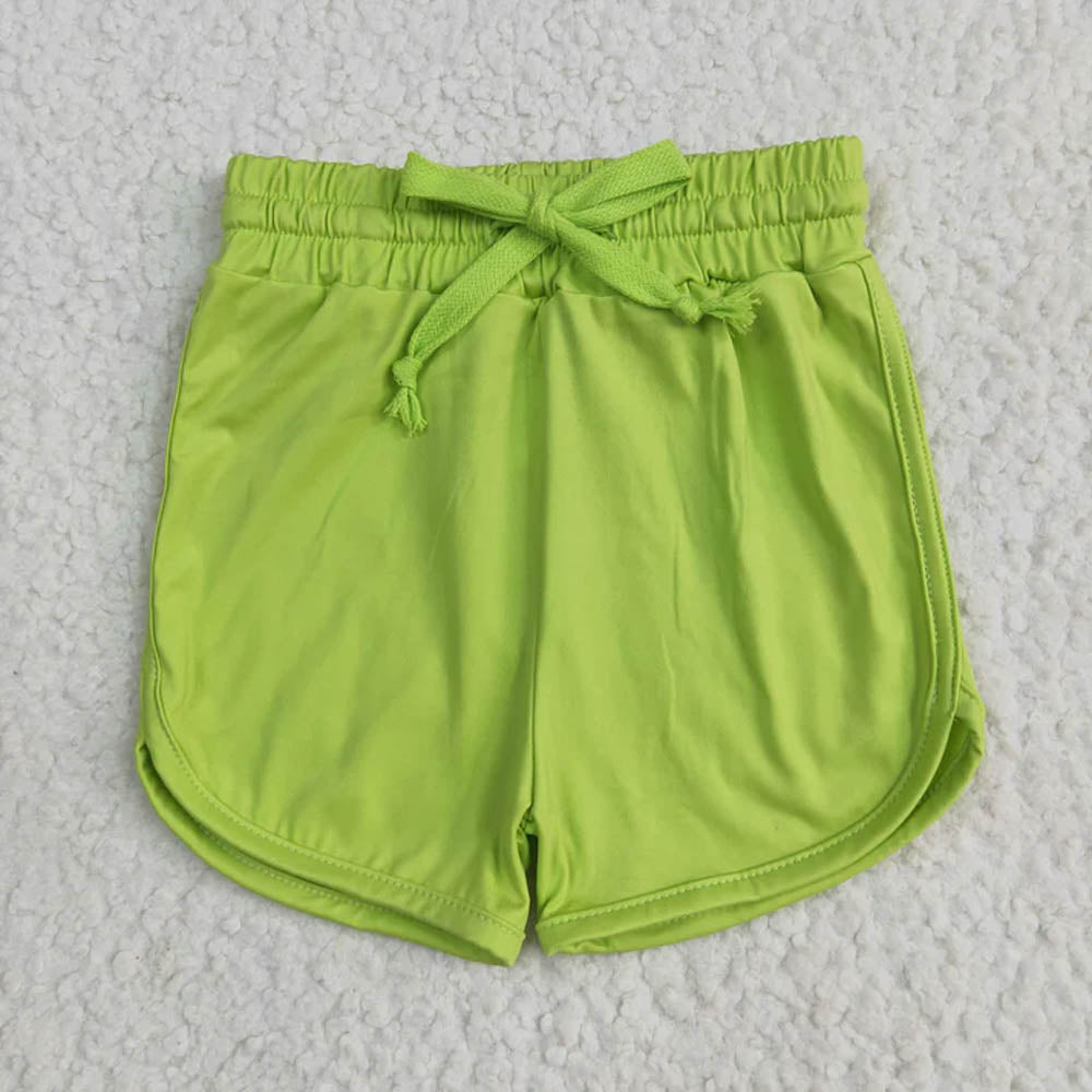 Sibling Baby Girls Colorful Belt Yoga Shorts Bottoms D 7.7