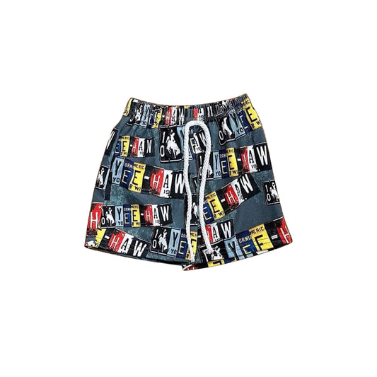 presale SS0513   Letter shorts  D 3.20
