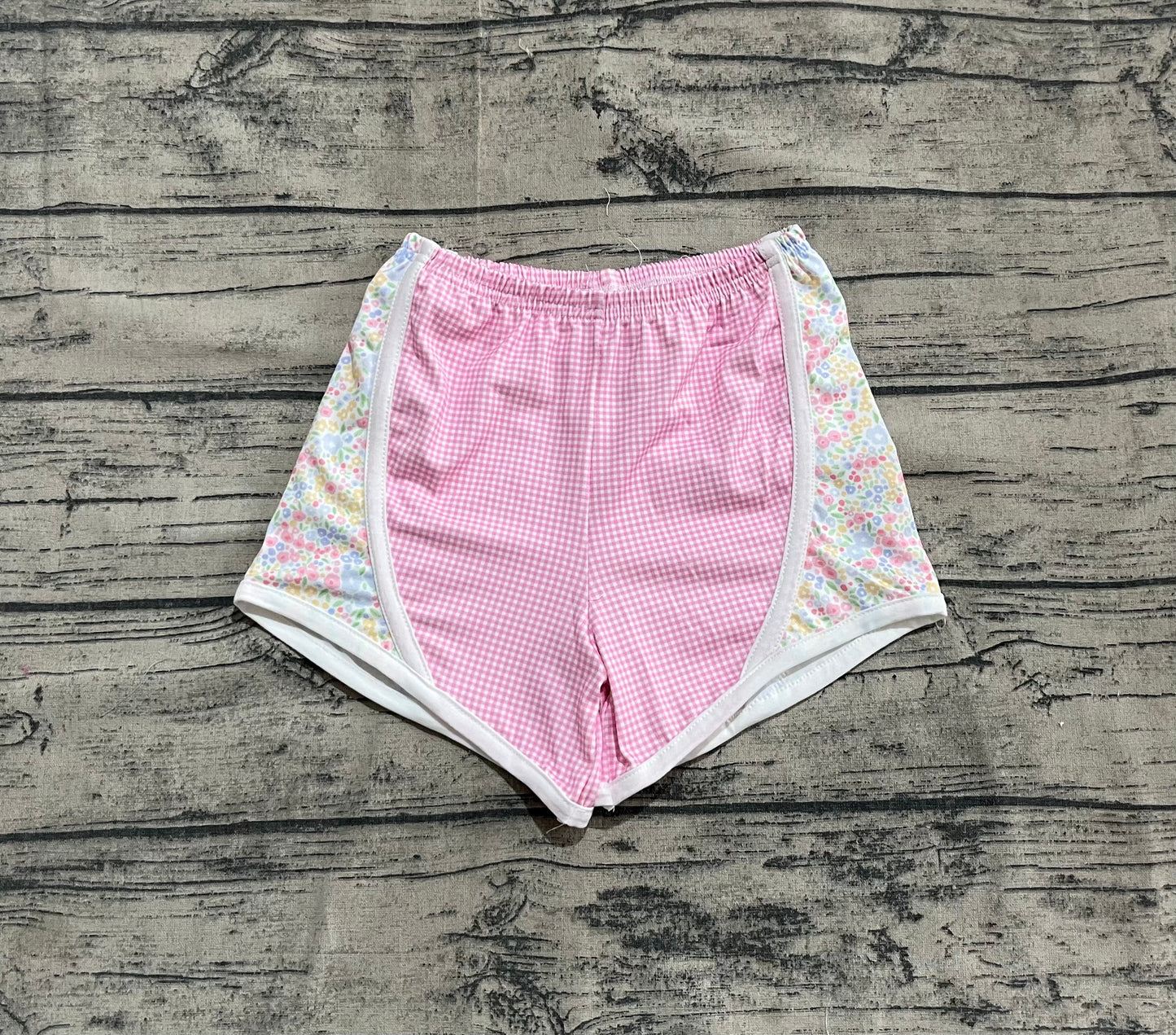 SS0518  Baby Girls Pink Floral Shorts Bottoms  D 4.21
