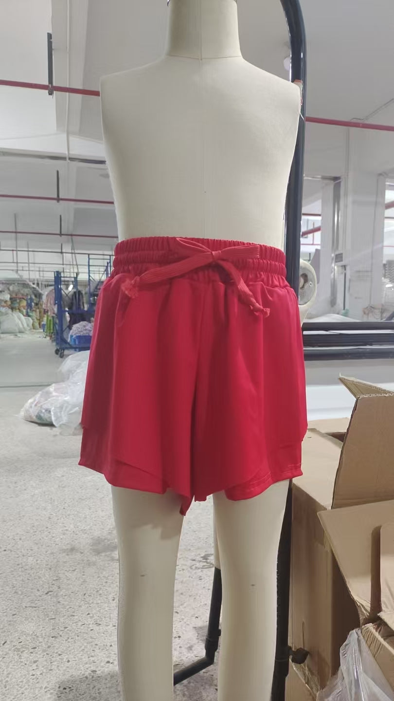 SS0544  Baby Girls Red Skort Shorts Bottoms   D 4.11