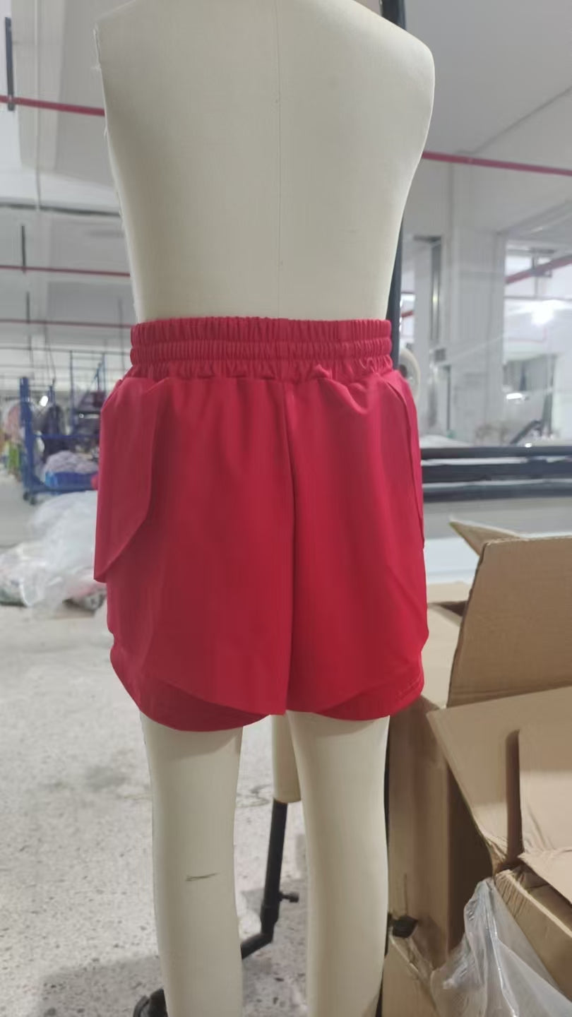 SS0544  Baby Girls Red Skort Shorts Bottoms   D 4.11