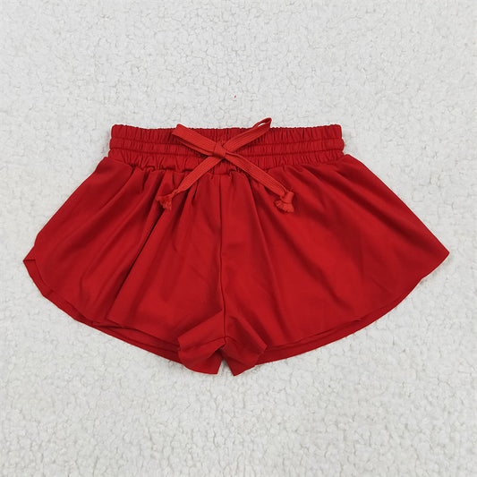 SS0544 Baby Girls Red Skort Shorts Bottoms D 4.11