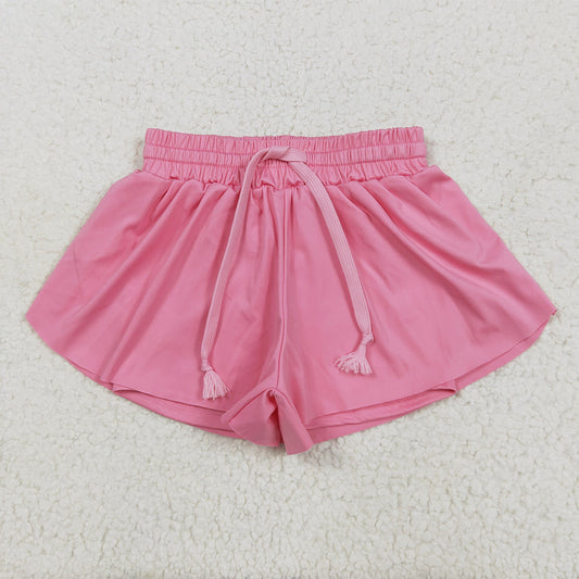 SS0546 Baby Girls Pink Yoga Skort Shorts Bottoms D 5.23