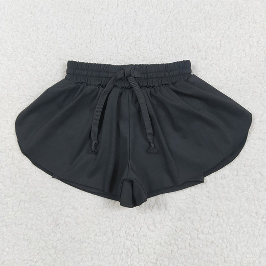 SS0551 Baby Girls Black Skort Shorts Bottoms D 5.16