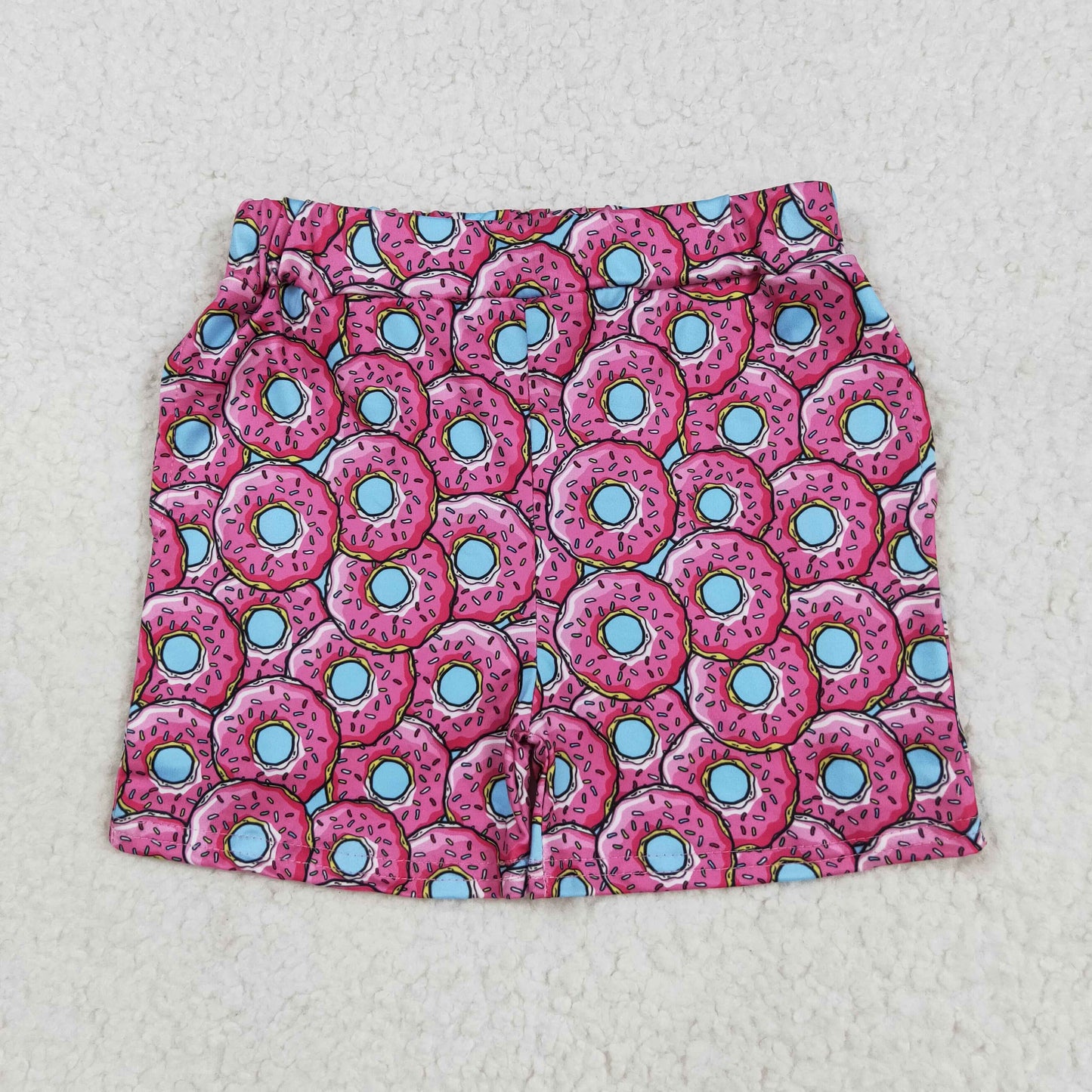 SS0632  Baby Girls Pink Donuts Summer Shorts Bottom D 7.2